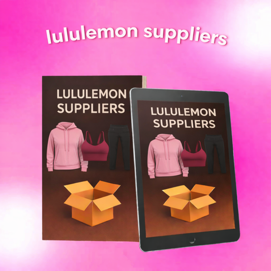 LULULEMON SUPPLIER + RESELLING GUIDE