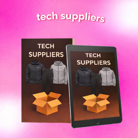TECH SUPPLIERS + RESELLING GUIDE