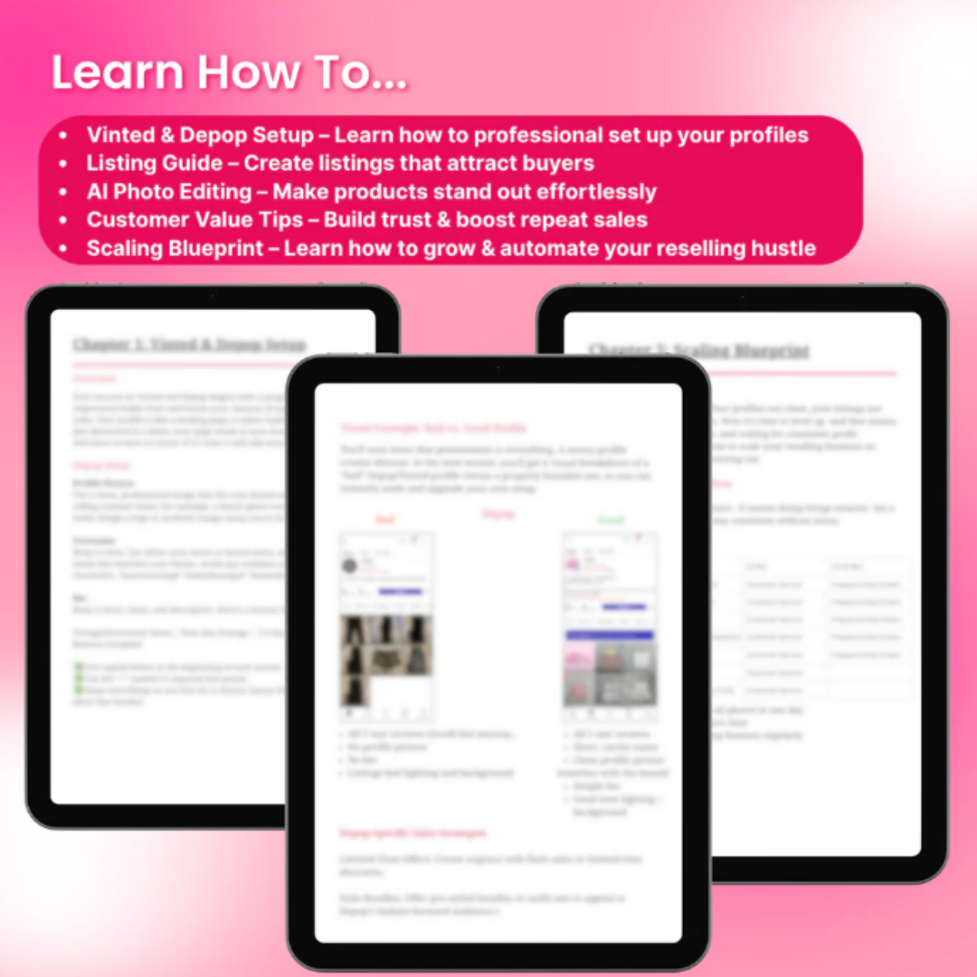 THE FULL BUNDLE - ALL SUPPLIERS + RESELLING GUIDE